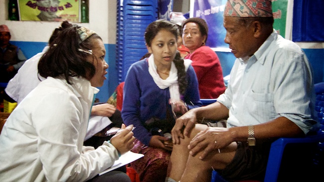 Kogate Patients | Acupuncture Volunteer Nepal