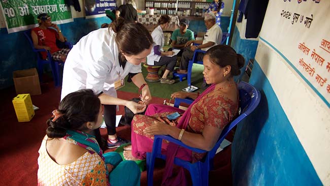 Acupuncture Relief Project  | Good Health Nepal | Rachel Hemblade