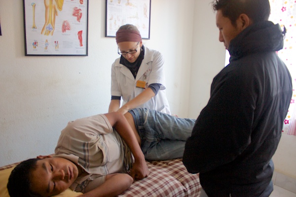 Sarah Richards Massage Therapist Volunteer Nepal