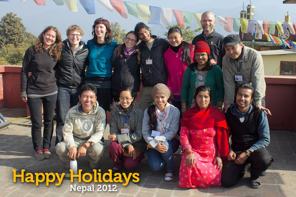 Happy Holidays: Acupuncture Volunteers Nepal