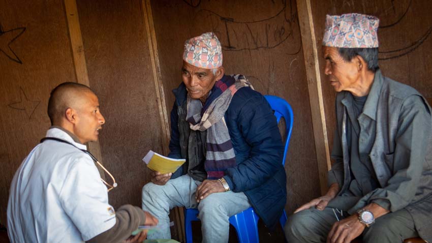 Acupuncture Relief Project | Good Health Nepal | Andrew Schlabach