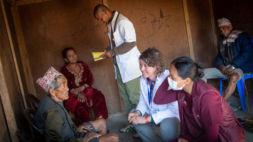 Acupuncture Relief Project | Good Health Nepal | Andrew Schlabach