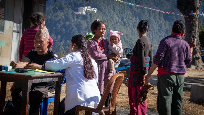Acupuncture Relief Project | Good Health Nepal | Andrew Schlabach