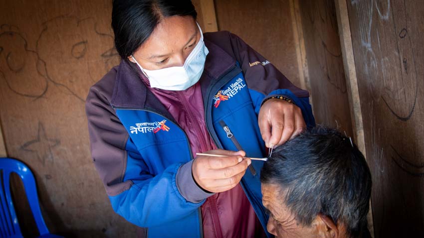 Acupuncture Relief Project | Good Health Nepal | Andrew Schlabach
