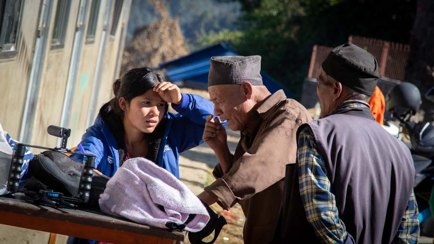 Acupuncture Relief Project | Good Health Nepal | Andrew Schlabach