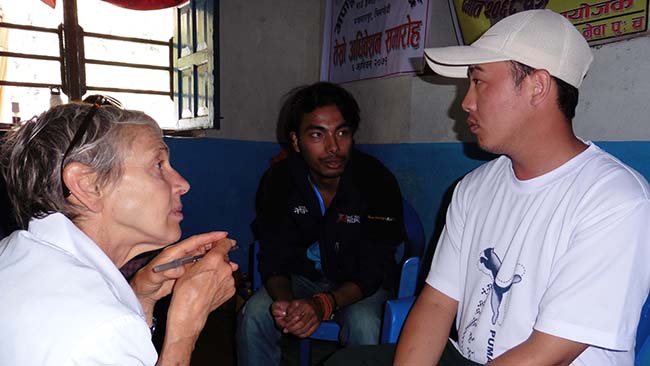 Marian Klaes | Acupuncture Volunteer Nepal